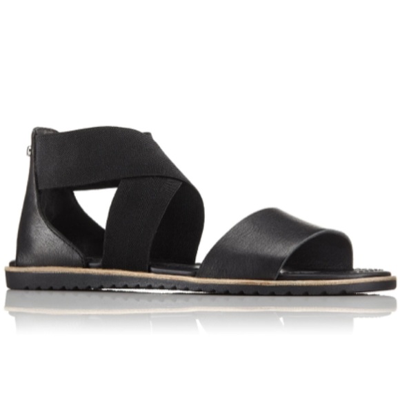 Sorel Ella Leather Sandals - Picture 1 of 5